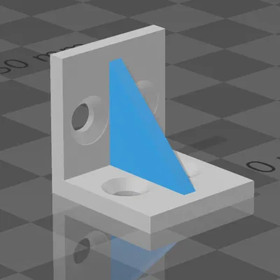 Giá Đỡ Góc L cho Sợi Cáp In 3D