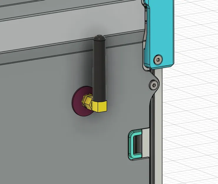 PB Design - Bộ Seal - Bịt kín bên ngoài cho khoang Sovol Zero - Anten WLAN - Image 1