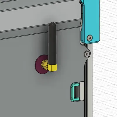 PB Design - Bộ Seal - Bịt kín bên ngoài cho khoang Sovol Zero - Anten WLAN