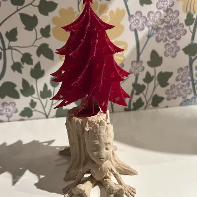 Cây Thông Noel Cho Chậu Baby Groot