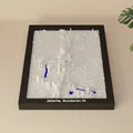 Mô hình thu nhỏ địa hình 3D Bundaran HI, Jakarta, Indonesia - Thumbnail 2