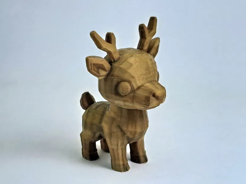 Tuần Lộc Low Poly - Xe Của Santa! Thiết Kế Tối Giản - Image 1