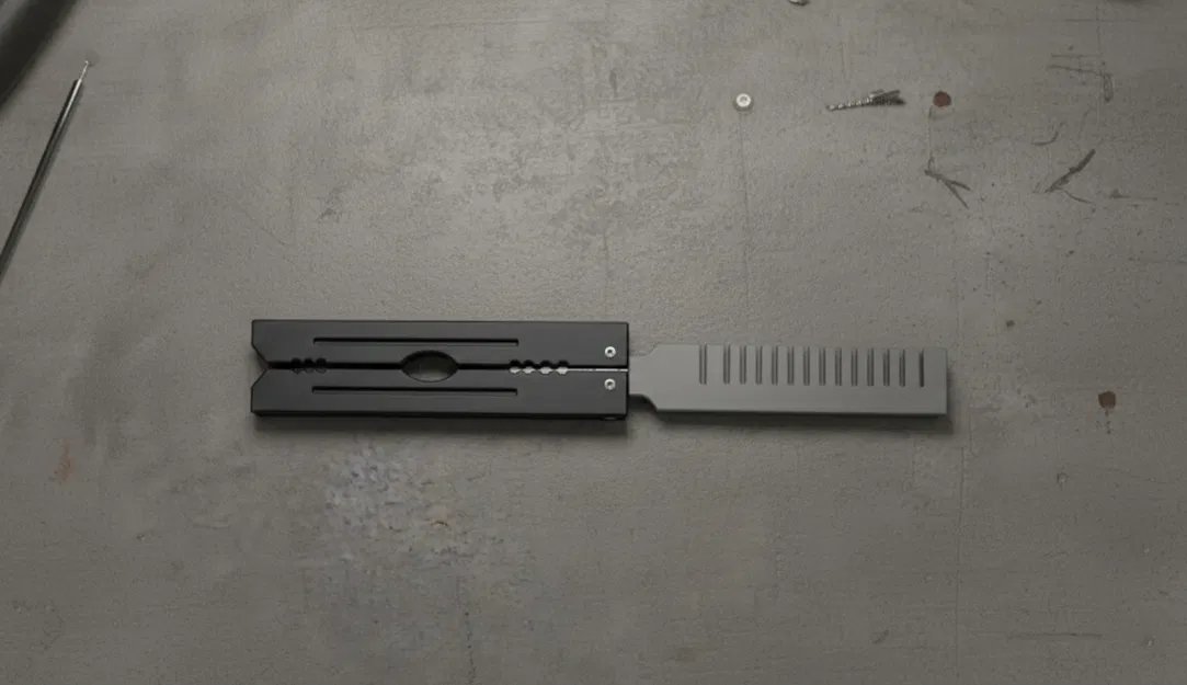 Dao Bướm (Lược Hình) - Thiết Kế Balisong - Image 1