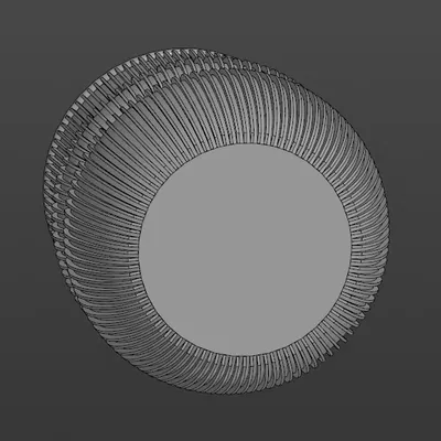 Chậu Cây Vạn Niên Thanh / Рифлёная ваза-кашпо