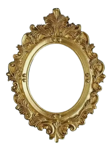 Khung Hình Oval Trang Trí - Image 1