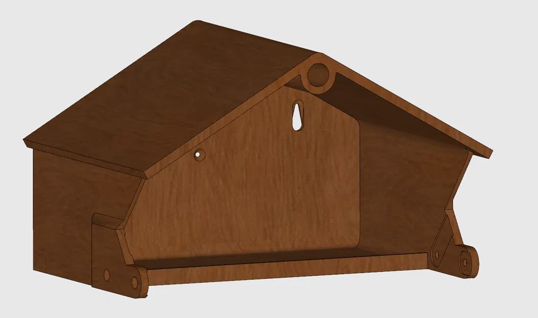 Ổ chim cổ điển, nhà chim - Không cần hỗ trợ - Image 3