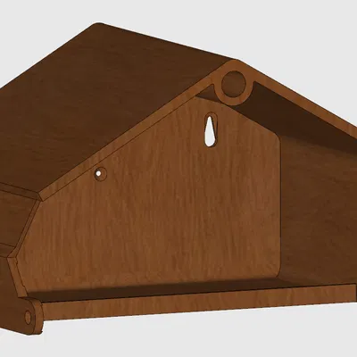 Ổ chim cổ điển, nhà chim - Không cần hỗ trợ