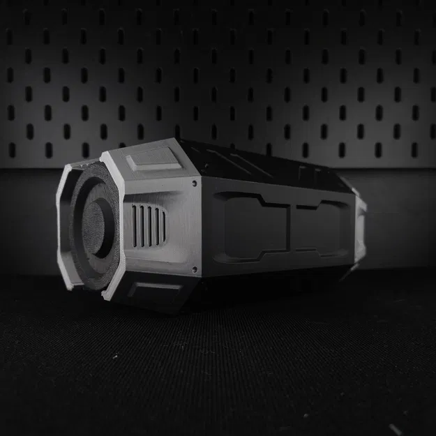 SX09 – Hộp Lưu Trữ Sci-Fi (240×120×106 mm) - Image 2