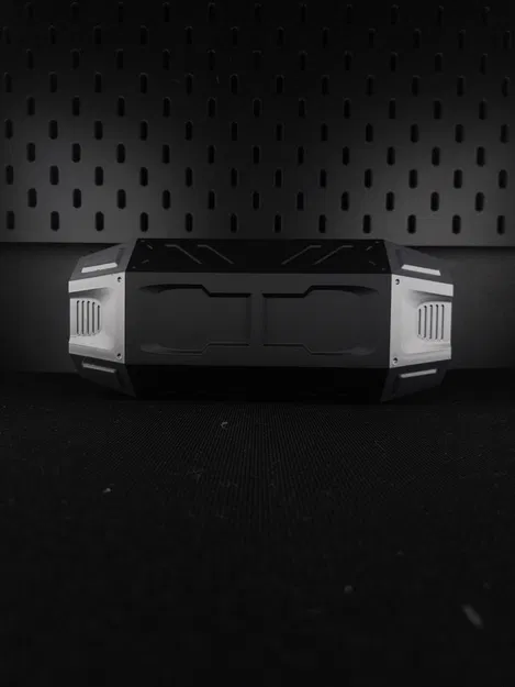 SX09 – Hộp Lưu Trữ Sci-Fi (240×120×106 mm) - Image 3