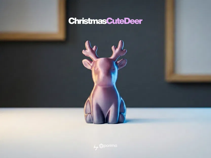 Tuần Lộc Giáng Sinh Dễ Thương - Image 1