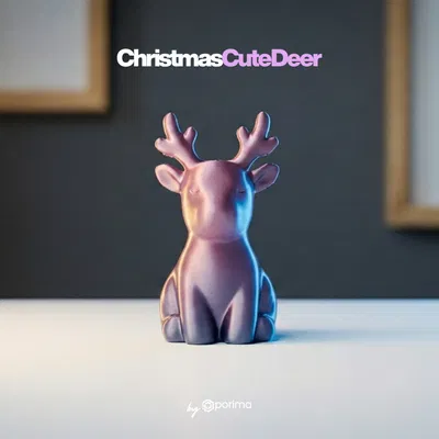 Tuần Lộc Giáng Sinh Dễ Thương