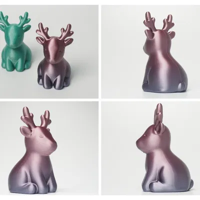 Tuần Lộc Giáng Sinh Dễ Thương