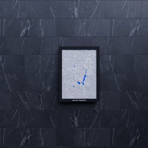 Mô hình thu nhỏ địa hình 3D Jakarta, Ragunan, Indonesia - Image 6