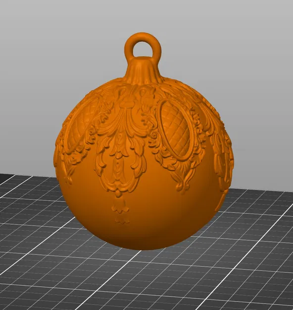 Treo Trang Trí Giáng Sinh Kiểu Baroque/Cổ Điển - Image 1