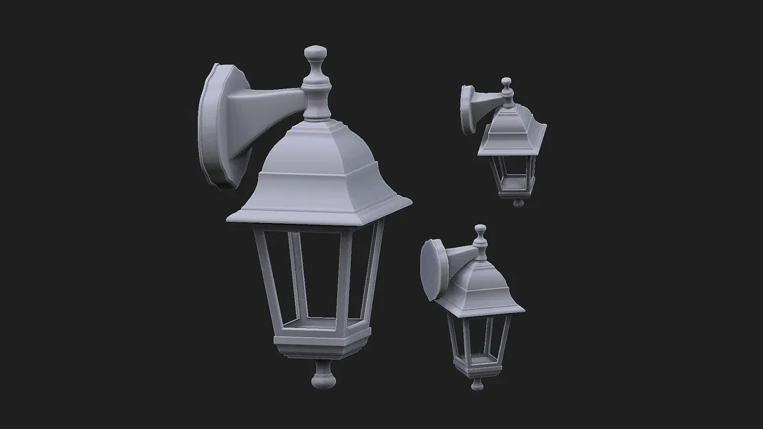 Mô hình đèn cổ - Image 1