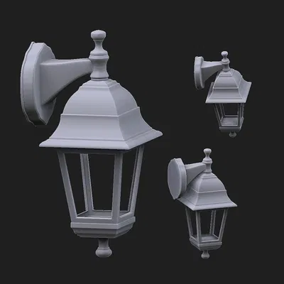 Mô hình đèn cổ