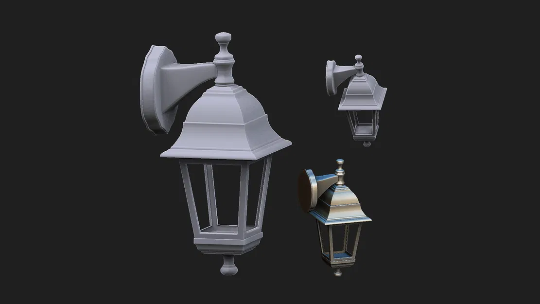 Mô hình đèn cổ - Image 3