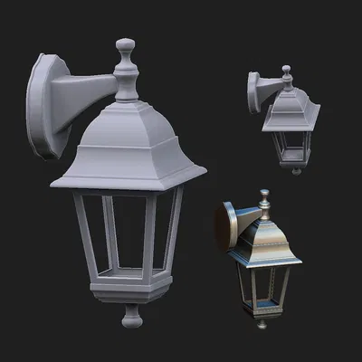 Mô hình đèn cổ