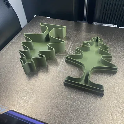 Hộp Quà Hình Cây Thông Noel