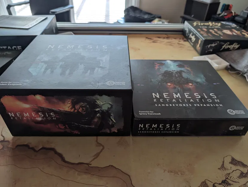 Khay chia hộp Nemesis Retaliation (bản remix) - Hỗ trợ thẻ bọc bài, expansion các loại - Image 2