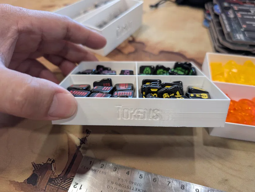 Khay chia hộp Nemesis Retaliation (bản remix) - Hỗ trợ thẻ bọc bài, expansion các loại - Image 10