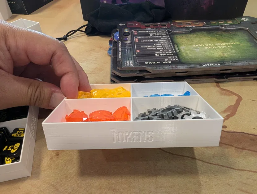 Khay chia hộp Nemesis Retaliation (bản remix) - Hỗ trợ thẻ bọc bài, expansion các loại - Image 11