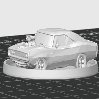 Mô Hình Xe Dodge Charger "Fast and Furious" - Xe Đua Đụng Độ