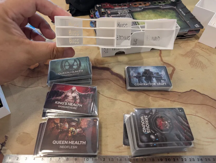 Khay chia hộp Nemesis Retaliation (bản remix) - Hỗ trợ thẻ bọc bài, expansion các loại - Image 13