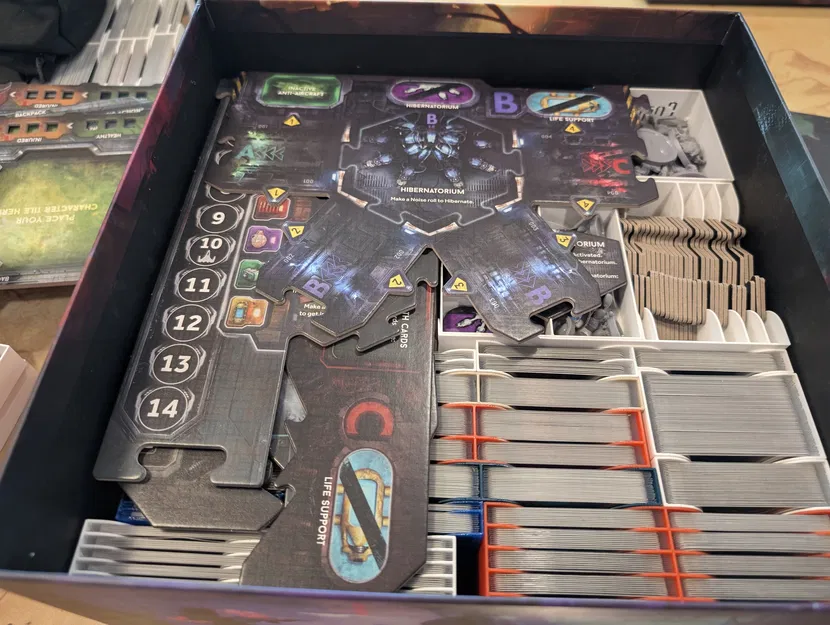 Khay chia hộp Nemesis Retaliation (bản remix) - Hỗ trợ thẻ bọc bài, expansion các loại - Image 18