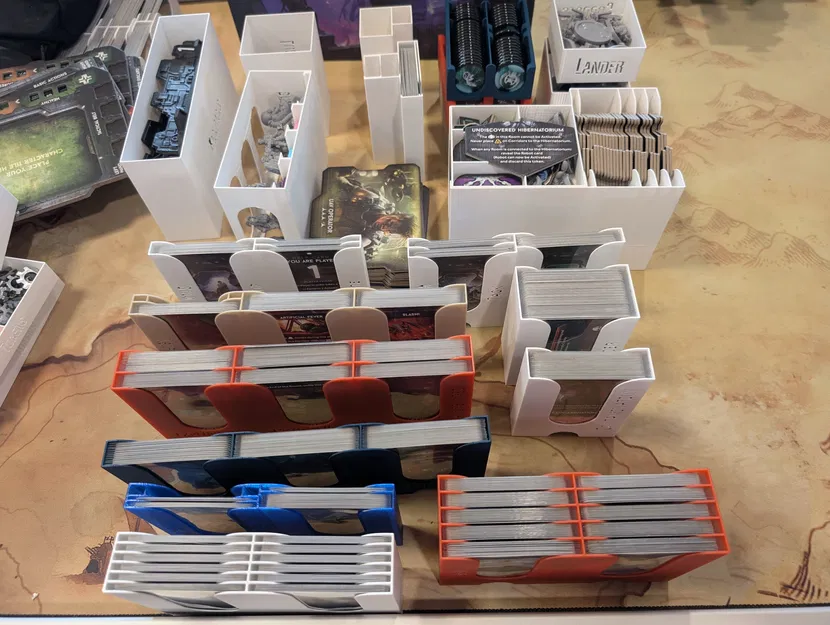 Khay chia hộp Nemesis Retaliation (bản remix) - Hỗ trợ thẻ bọc bài, expansion các loại - Image 20