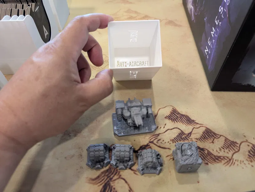 Khay chia hộp Nemesis Retaliation (bản remix) - Hỗ trợ thẻ bọc bài, expansion các loại - Image 22