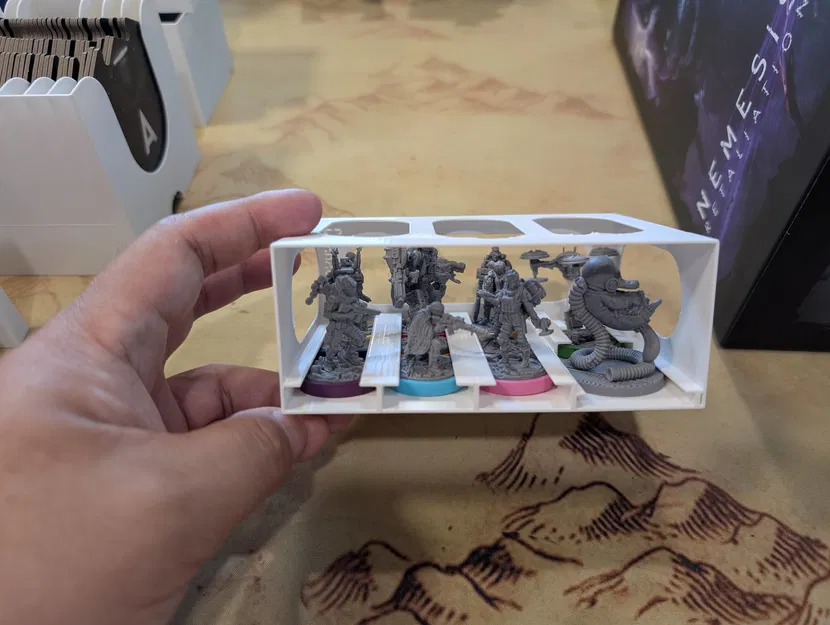 Khay chia hộp Nemesis Retaliation (bản remix) - Hỗ trợ thẻ bọc bài, expansion các loại - Image 26