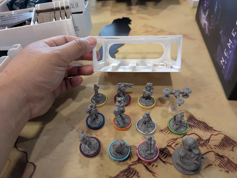 Khay chia hộp Nemesis Retaliation (bản remix) - Hỗ trợ thẻ bọc bài, expansion các loại - Image 27