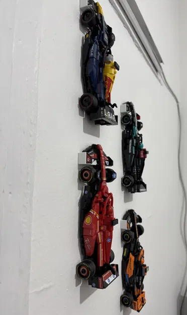 Giá treo tường Lego F1 Speed Champions - Trưng bày không cần khoan - Image 2