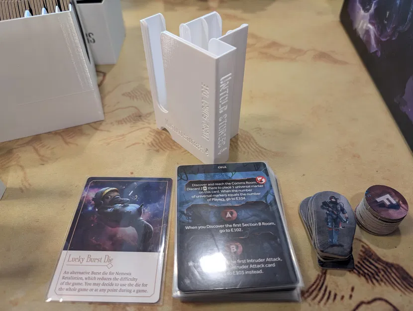 Khay chia hộp Nemesis Retaliation (bản remix) - Hỗ trợ thẻ bọc bài, expansion các loại - Image 33