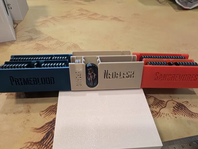 Khay chia hộp Nemesis Retaliation (bản remix) - Hỗ trợ thẻ bọc bài, expansion các loại - Image 34