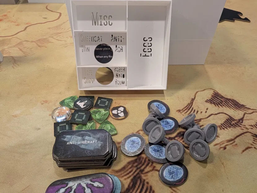 Khay chia hộp Nemesis Retaliation (bản remix) - Hỗ trợ thẻ bọc bài, expansion các loại - Image 45