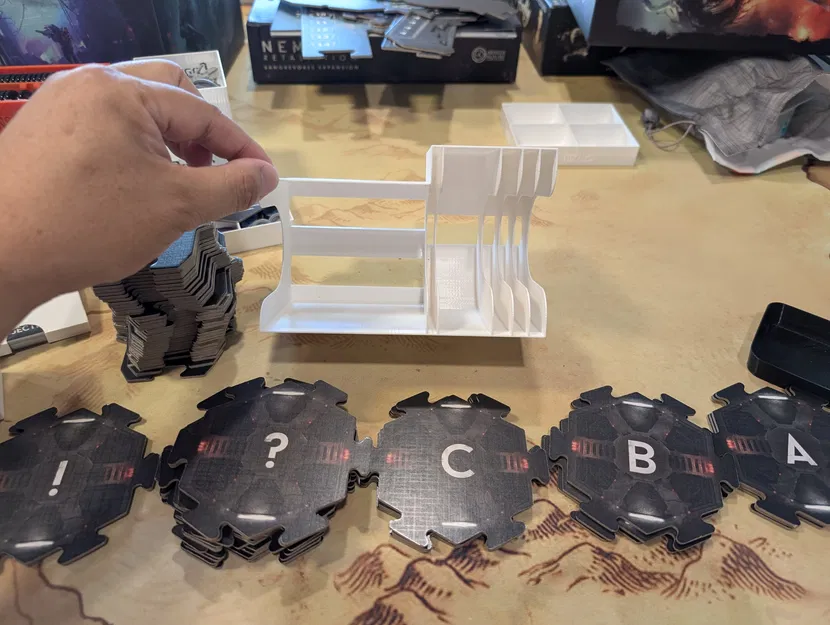 Khay chia hộp Nemesis Retaliation (bản remix) - Hỗ trợ thẻ bọc bài, expansion các loại - Image 46