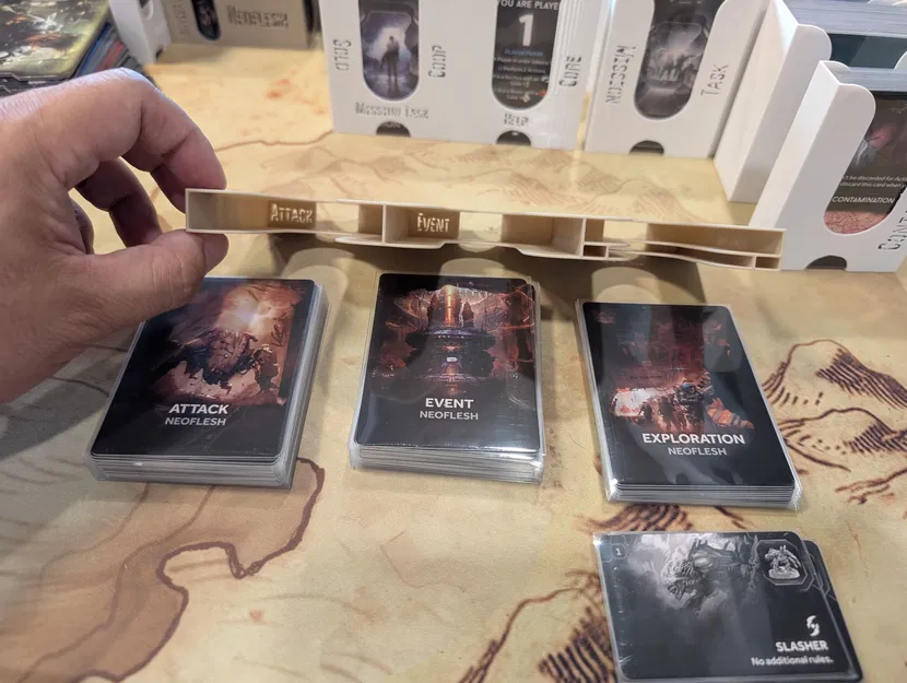 Khay chia hộp Nemesis Retaliation (bản remix) - Hỗ trợ thẻ bọc bài, expansion các loại - Image 55