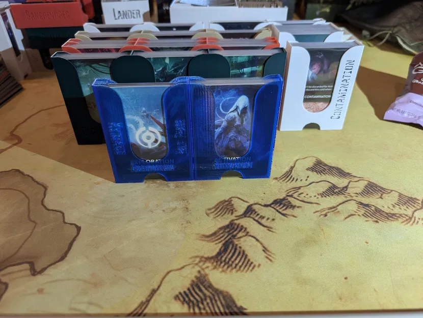 Khay chia hộp Nemesis Retaliation (bản remix) - Hỗ trợ thẻ bọc bài, expansion các loại - Image 59