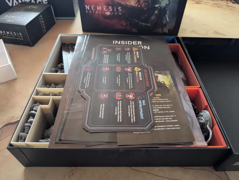 Khay chia hộp Nemesis Retaliation (bản remix) - Hỗ trợ thẻ bọc bài, expansion các loại - Image 63