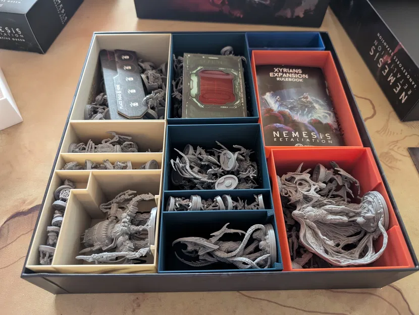 Khay chia hộp Nemesis Retaliation (bản remix) - Hỗ trợ thẻ bọc bài, expansion các loại - Image 64
