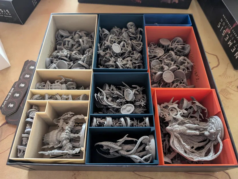 Khay chia hộp Nemesis Retaliation (bản remix) - Hỗ trợ thẻ bọc bài, expansion các loại - Image 65