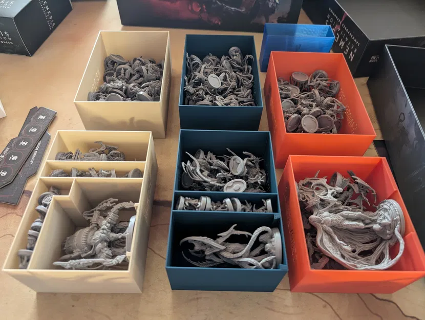 Khay chia hộp Nemesis Retaliation (bản remix) - Hỗ trợ thẻ bọc bài, expansion các loại - Image 66