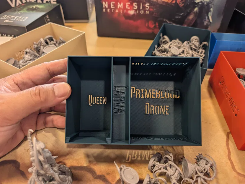 Khay chia hộp Nemesis Retaliation (bản remix) - Hỗ trợ thẻ bọc bài, expansion các loại - Image 74