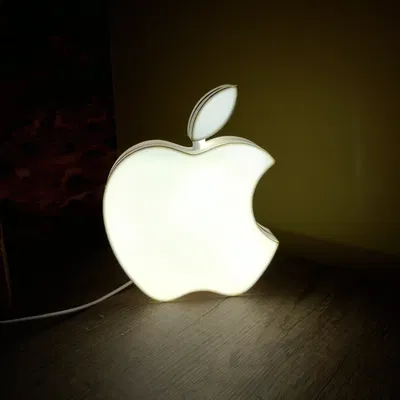 Đèn Hộp Quả Táo - Lampe Lightbox Apple