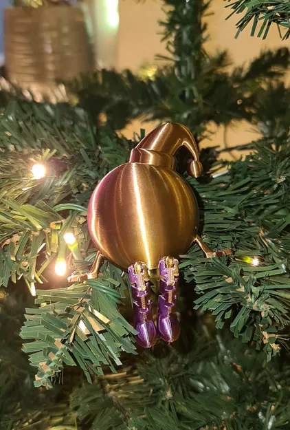 Móc treo Giáng sinh vui nhộn có tay chân (linh hoạt) - Image 2