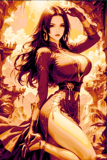 Mô Hình Boa Hancock 3D - Image 1