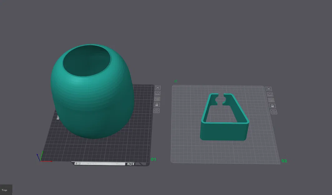 Đèn Orb: Đèn Bàn 3D Hiện Đại, Dễ In - Image 3