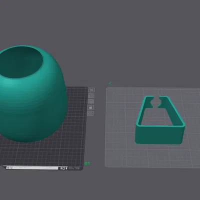 Đèn Orb: Đèn Bàn 3D Hiện Đại, Dễ In